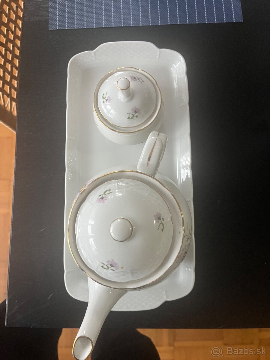 Porcelánový čajový set - 4