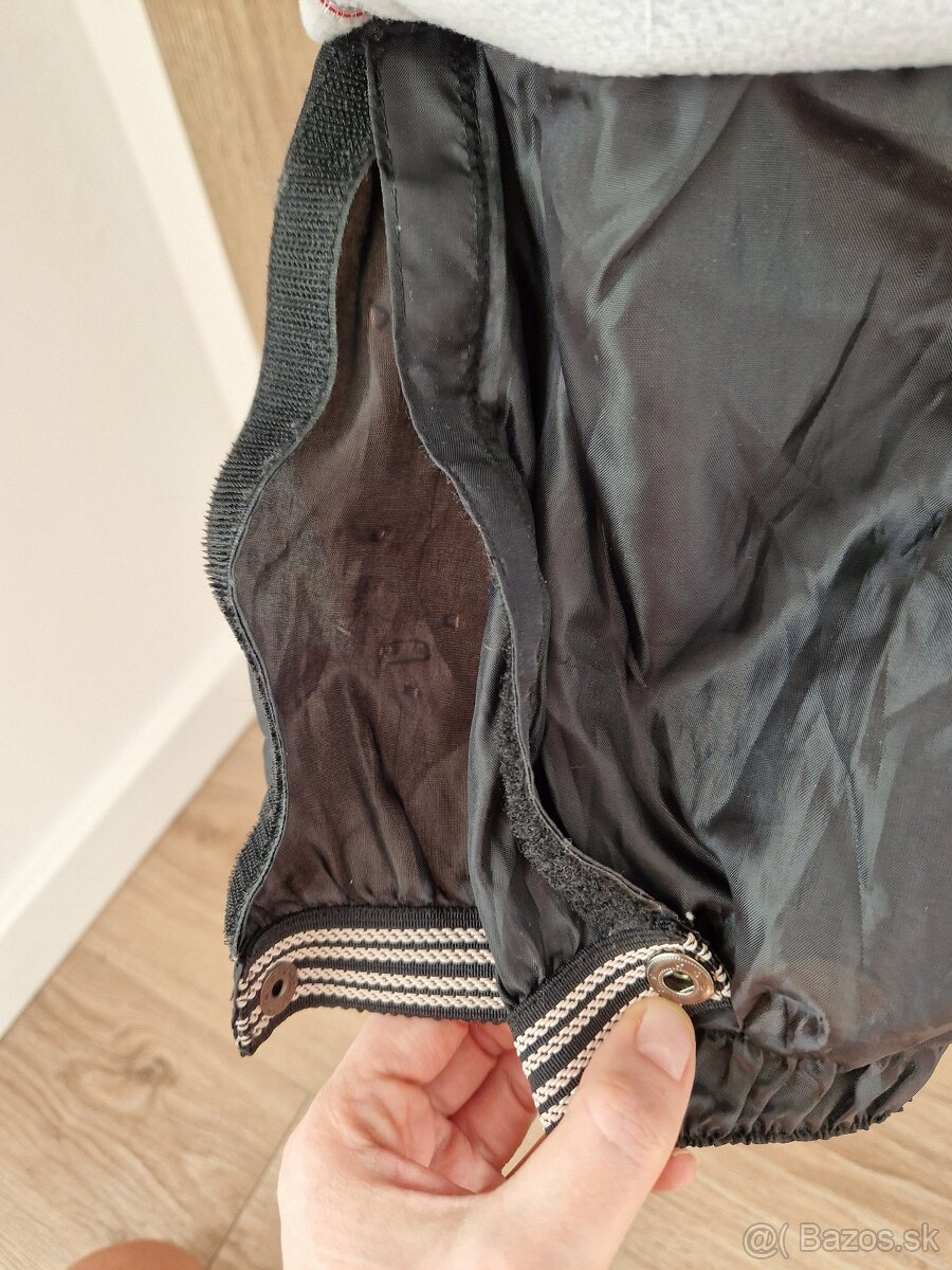 Lyžiarska súprava červená L - 4