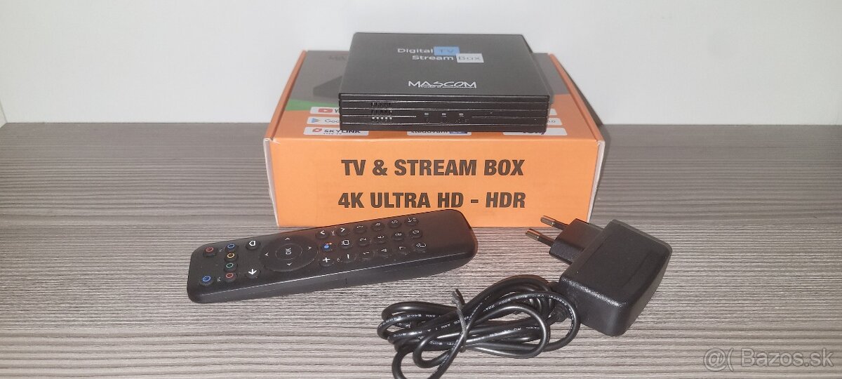 Multimediálne centrum Mascom MC A102T/C, DVB-T2 čierny - 4