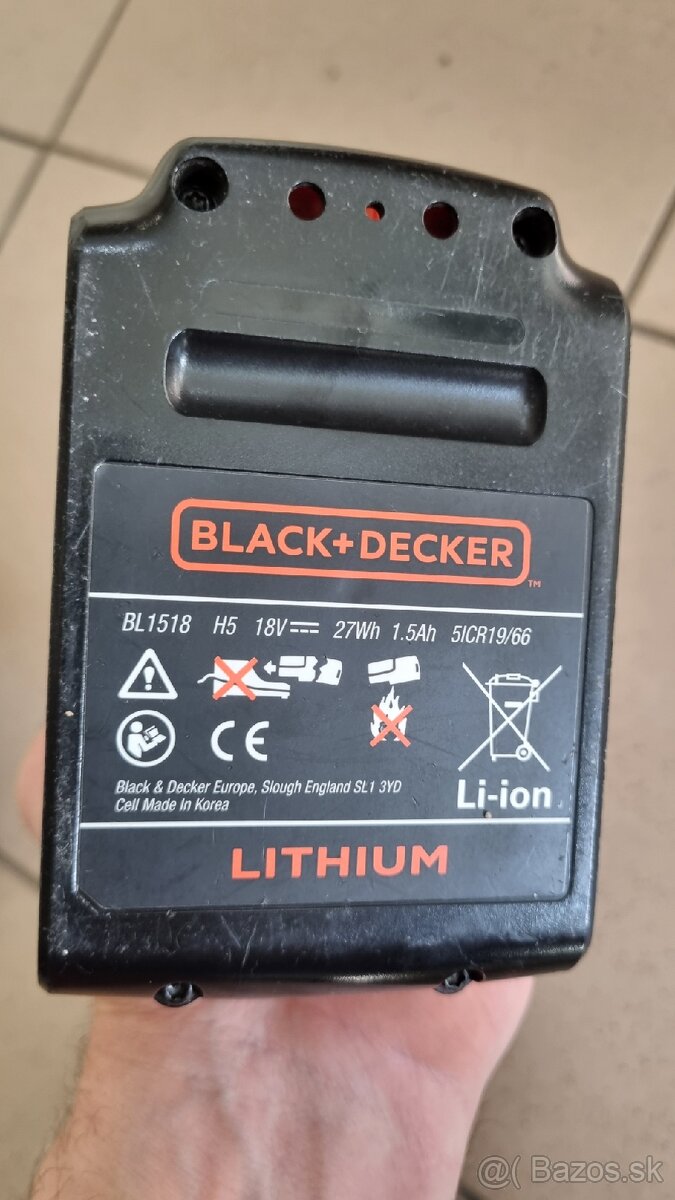 BlackDecker ASD18 aku vŕtačka - 4