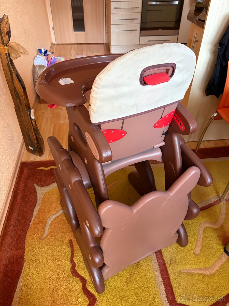 Detská stolička Caretero 2v1 – stolička + stolík - 4