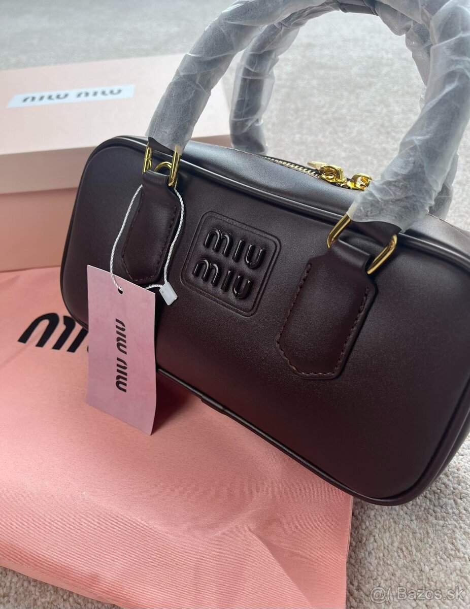 Miu Miu hnedá kabelka - 4