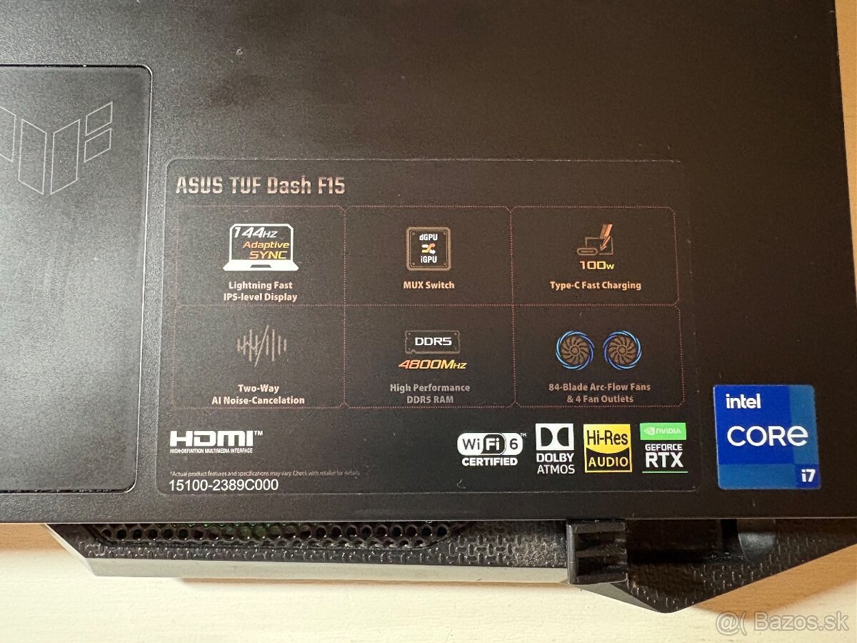 ASUS TUF Dash F15 - 4