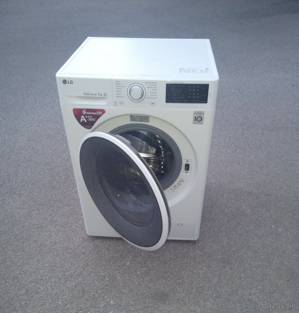 Predám plnefunkčná automatická práčka LG, A+++, DIRECT DRIVE - 4