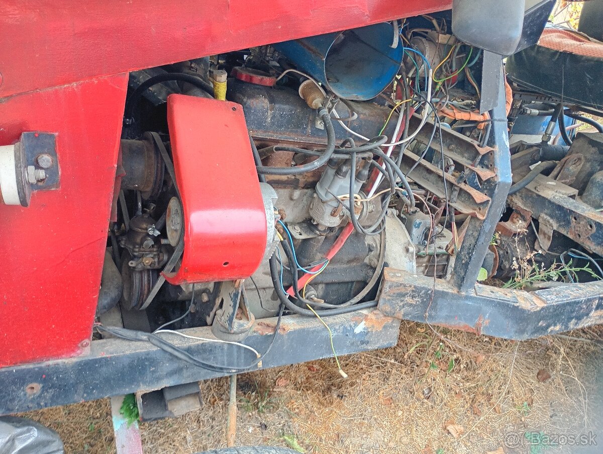 Malotraktor domácej výroby 1202 - 4
