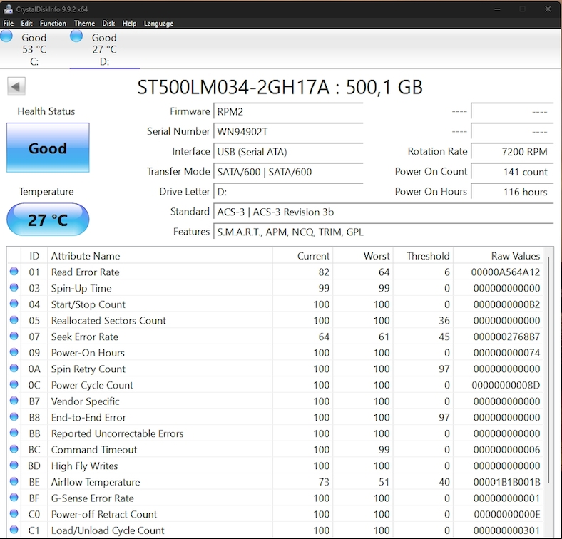 500GB HDD - 4