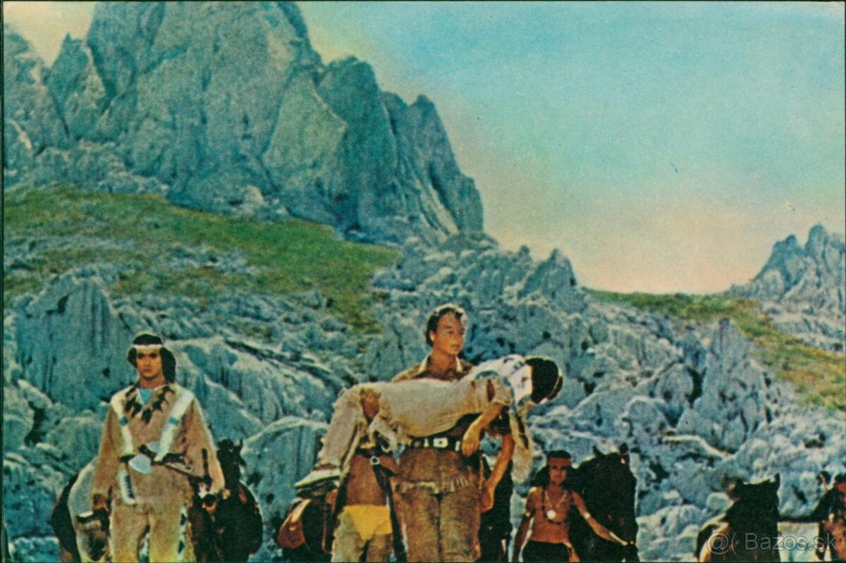 Kúpim staré reklamné karty Winnetou - 4