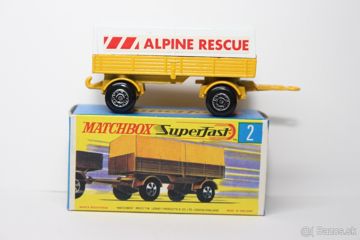 Matchbox SF Mercedes trailer - 4
