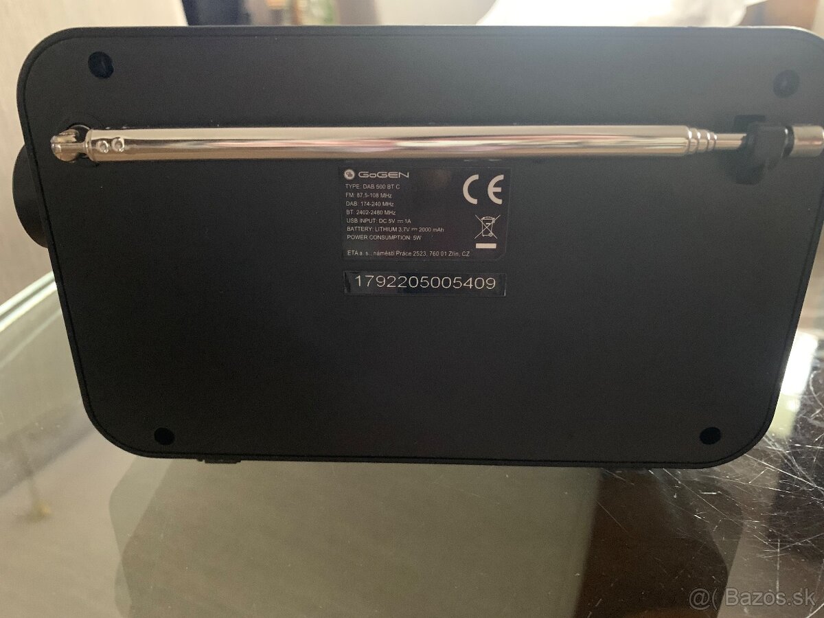 GoGEN DAB + FM rádio - 4
