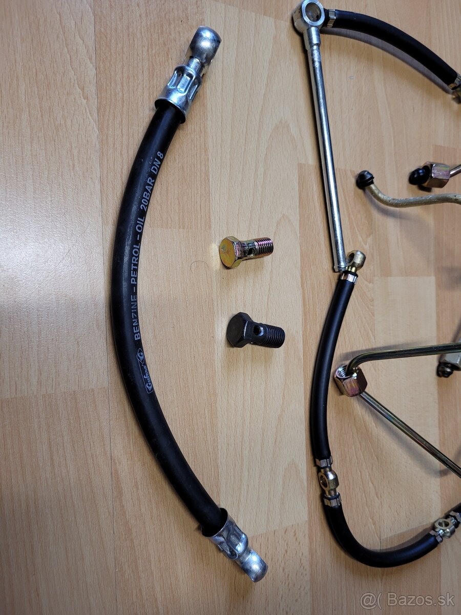 Zetor vstrekovacie trubky, prepad paliva - 4