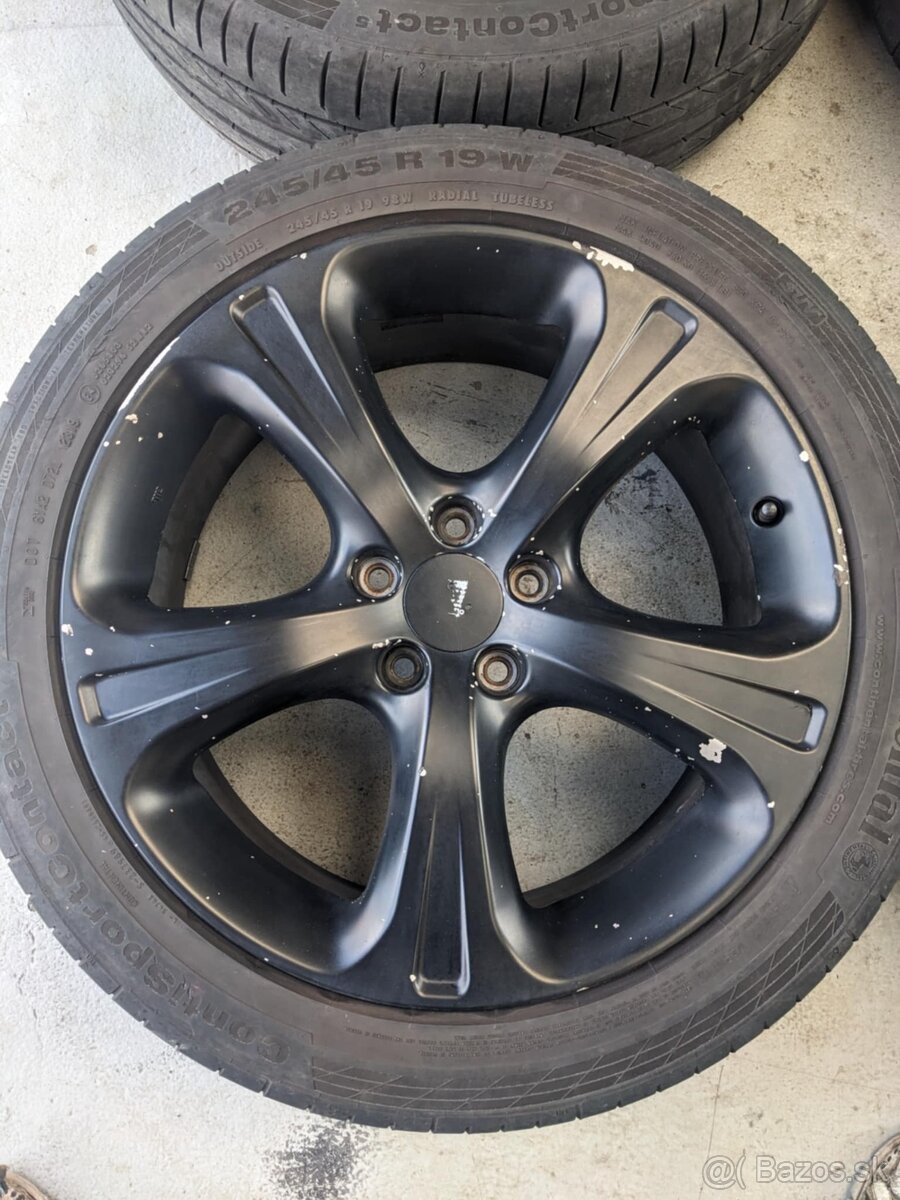 Sada kolies 5 x 114,3 R19 s letnými pneu - 4