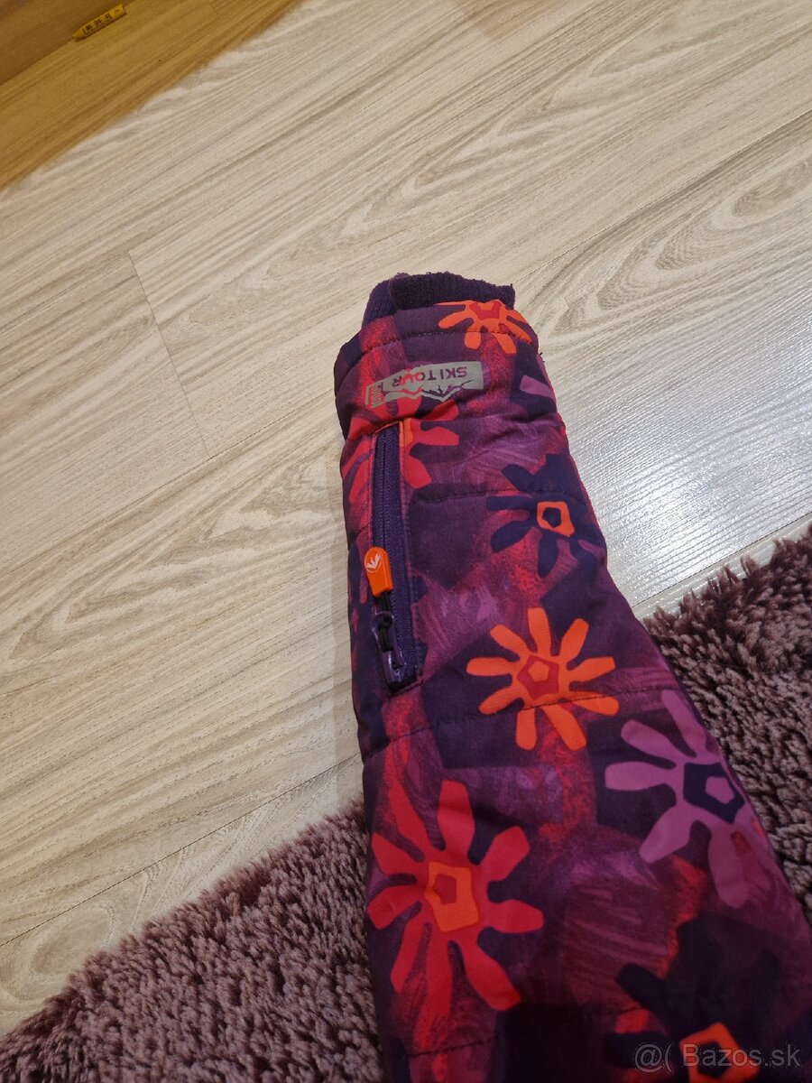 Dievčenská teplá zimná bunda 122 - 4