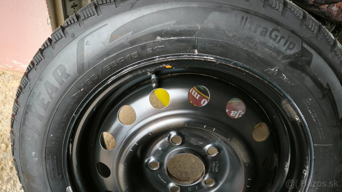 Disky+pneu goodyear ultragrip performance 3 195/65 r15 - 4