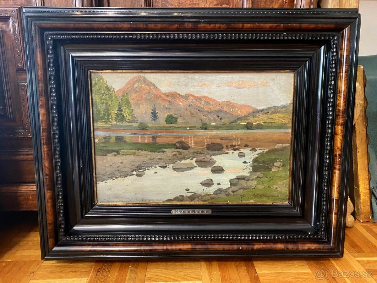 Katona Nándor-obrazy,olejomalby. - 4