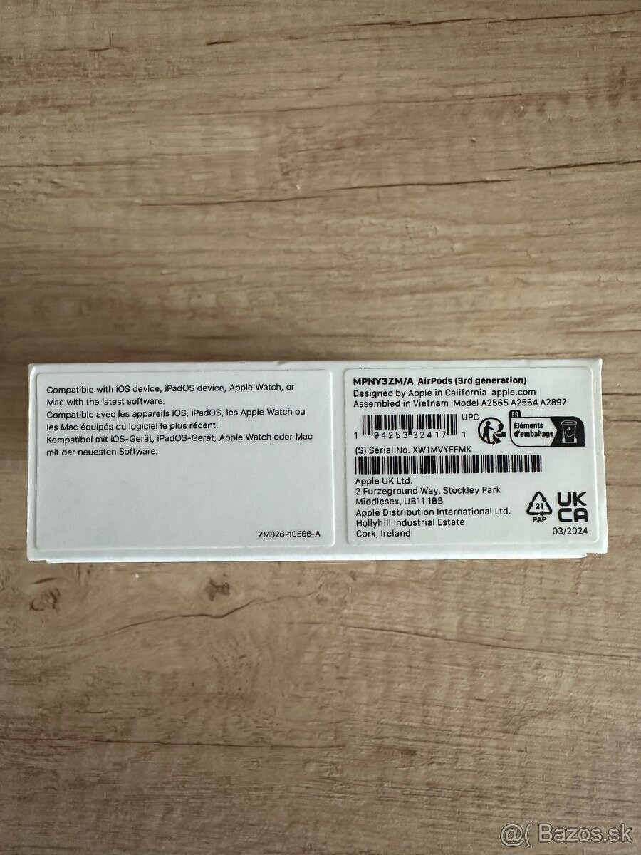 Predám Apple AirPods 3. - 4