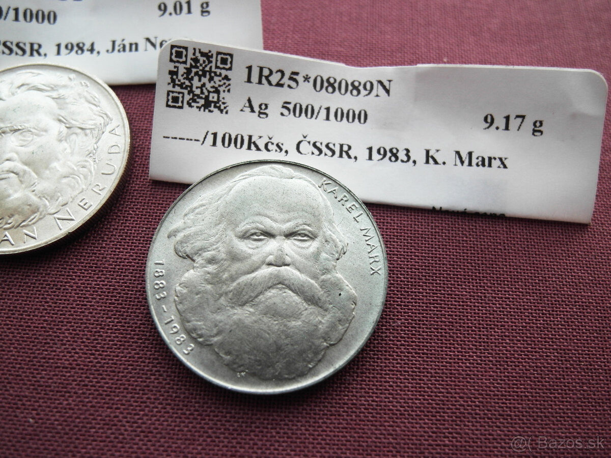 Staré mince 3ks ČSSR - 4