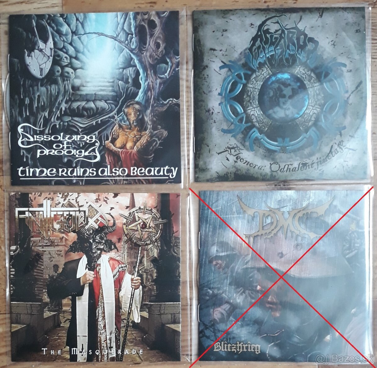 Predaj metalových CD - 4