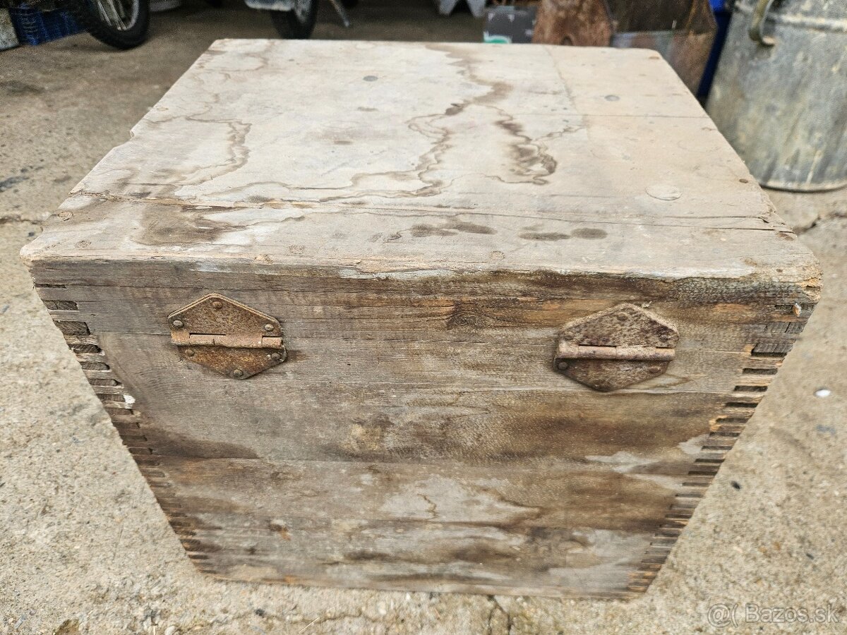 Vojenska drevena krabica bedňa 5. - 4