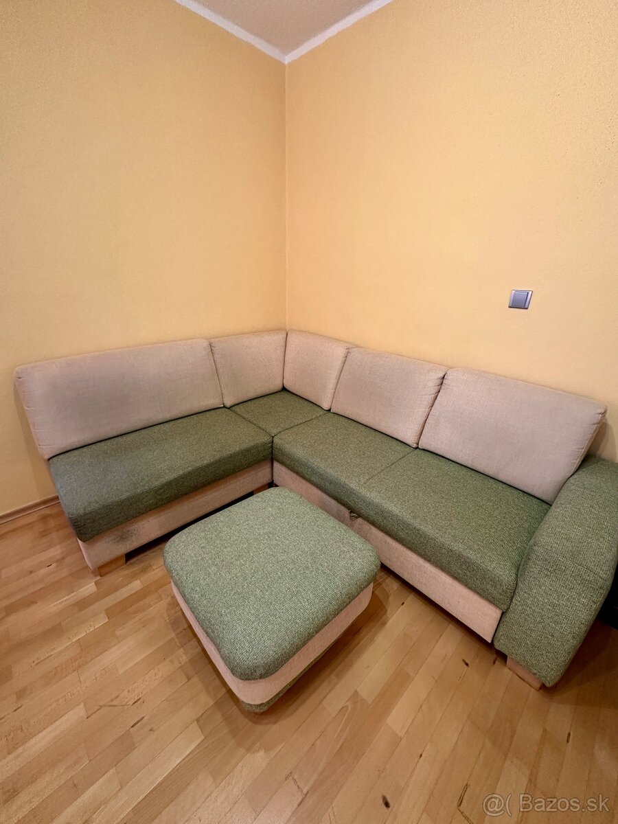 Predám L-kovú používanú sedaciu súpravu za výhodnú cenu - 4