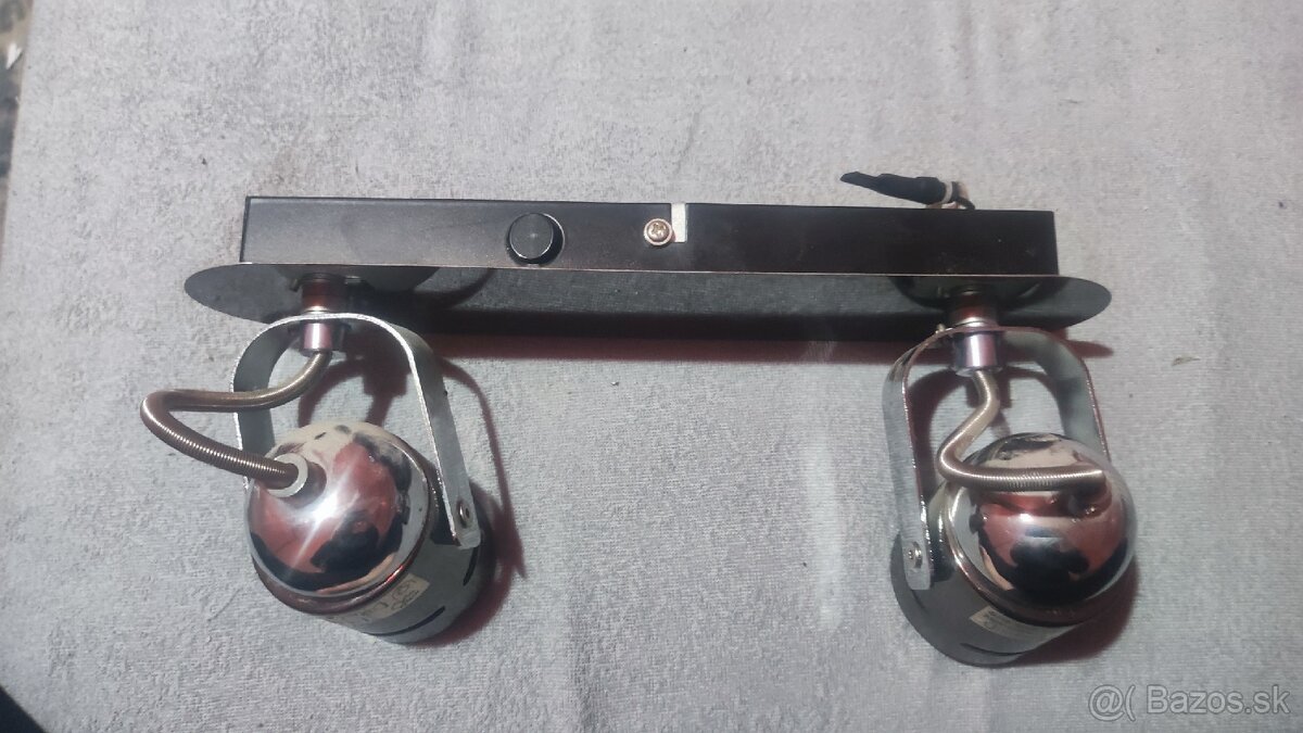 Nástenné bodové svietidlo 2x GU10 - 4