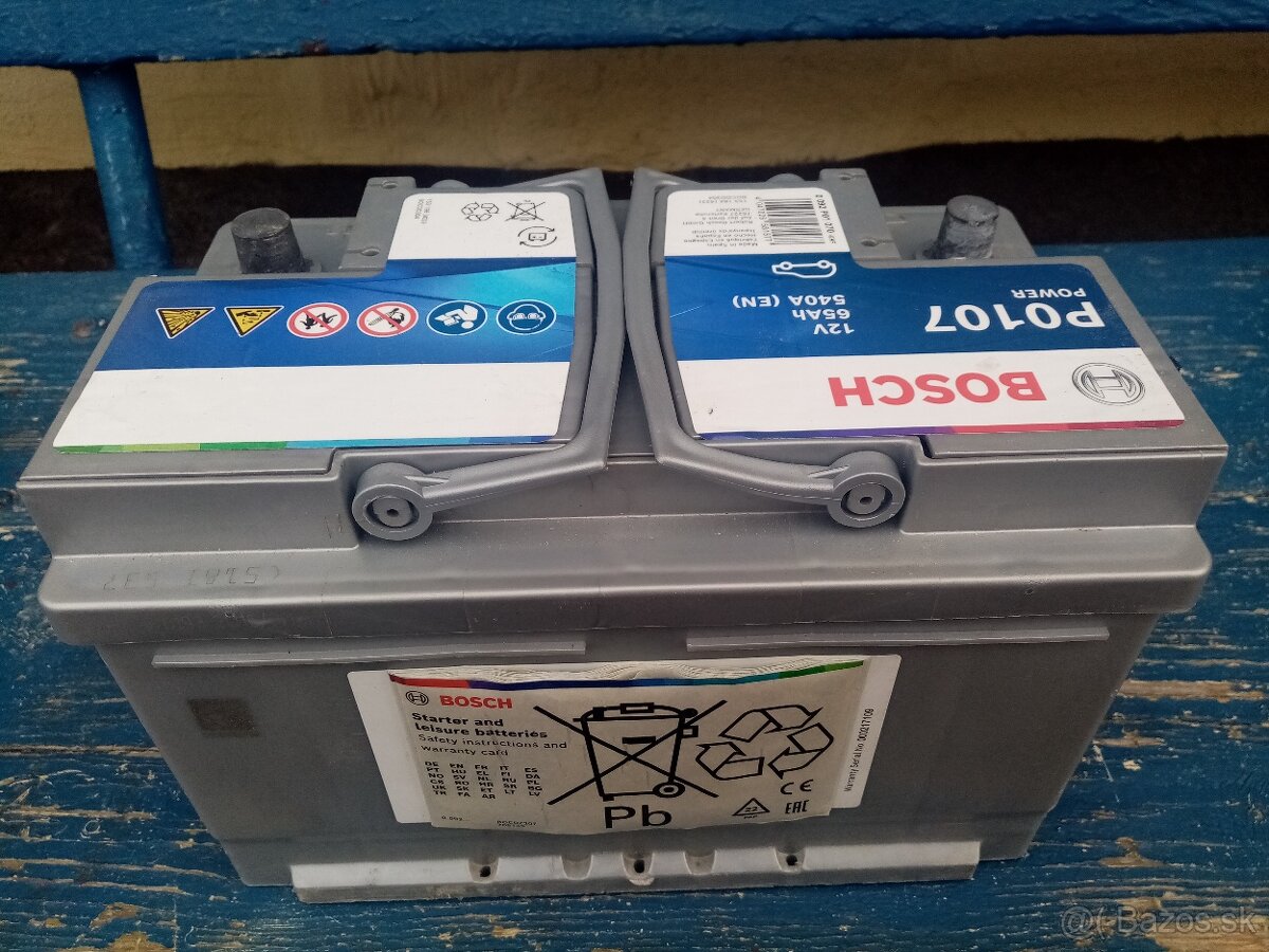 AUTOBATÉRIA - AKUMULÁTOR 12v - 4