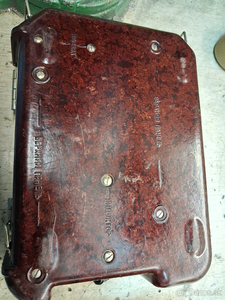 Zberateľská Rarita: Ruský Poľný Telefón TA-57 - 4