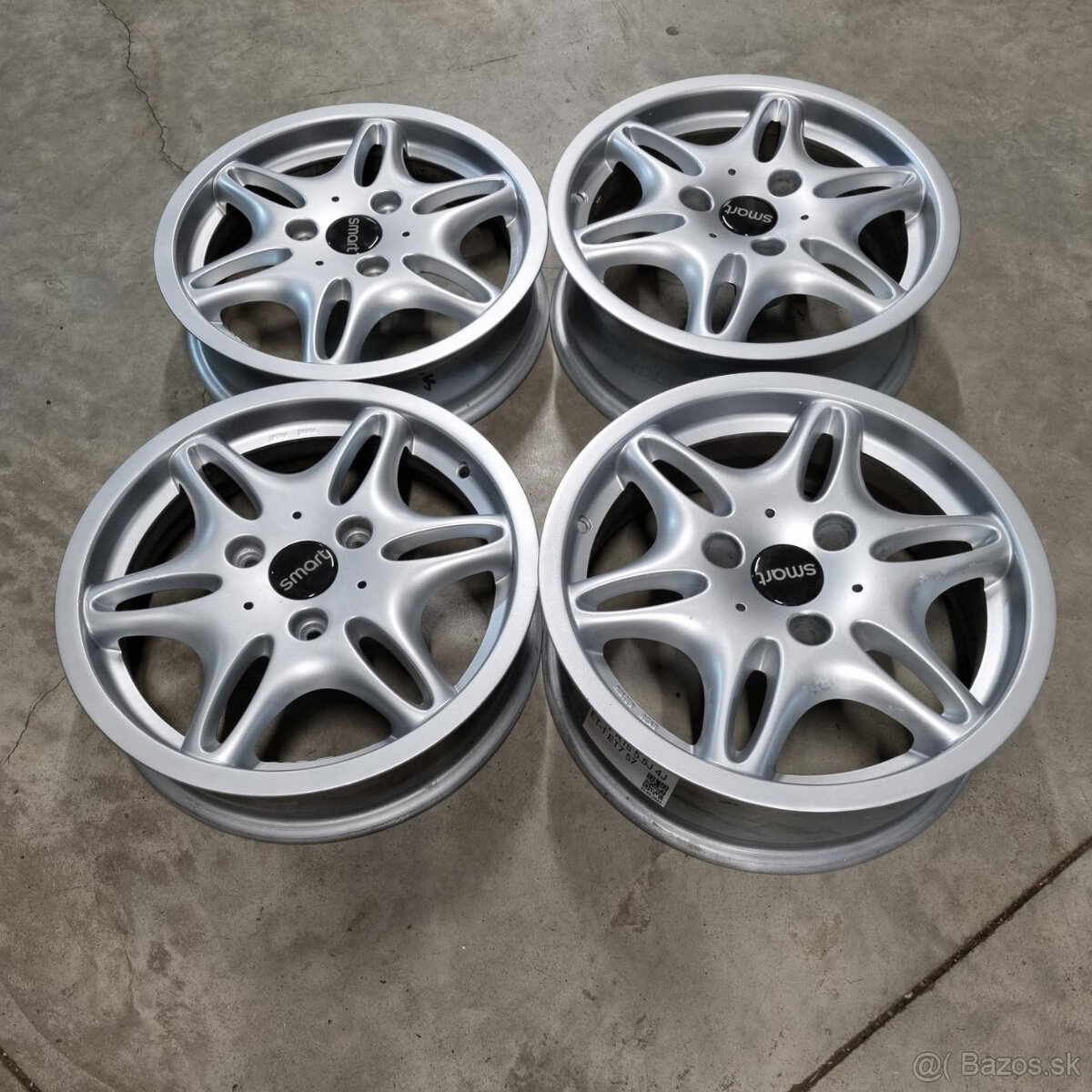 Hliníkové Smart disky 3x112 R15 5,5J/4J ET7/ET1 - 4