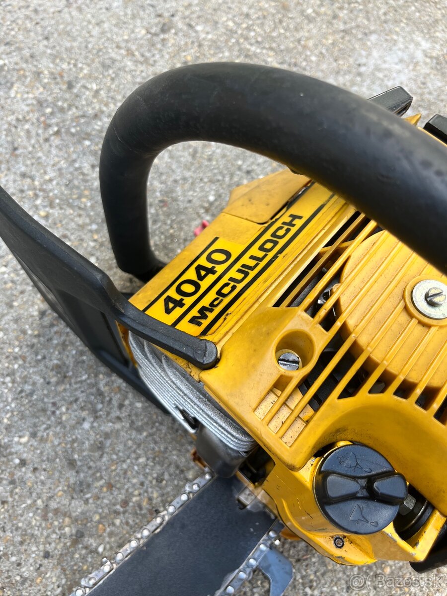 Reťazová motorová pila McCULLOCH - 4