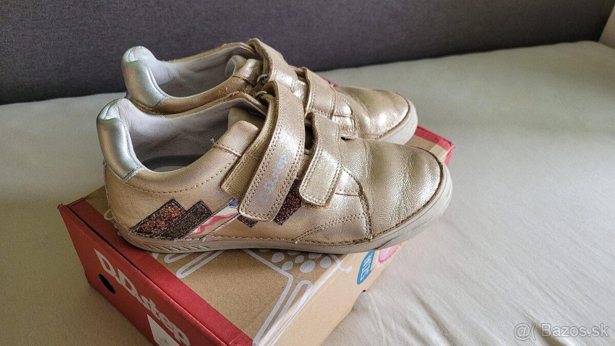 D.D.Step celoročné kožené topánky-veľ.36-SuperStav - 4