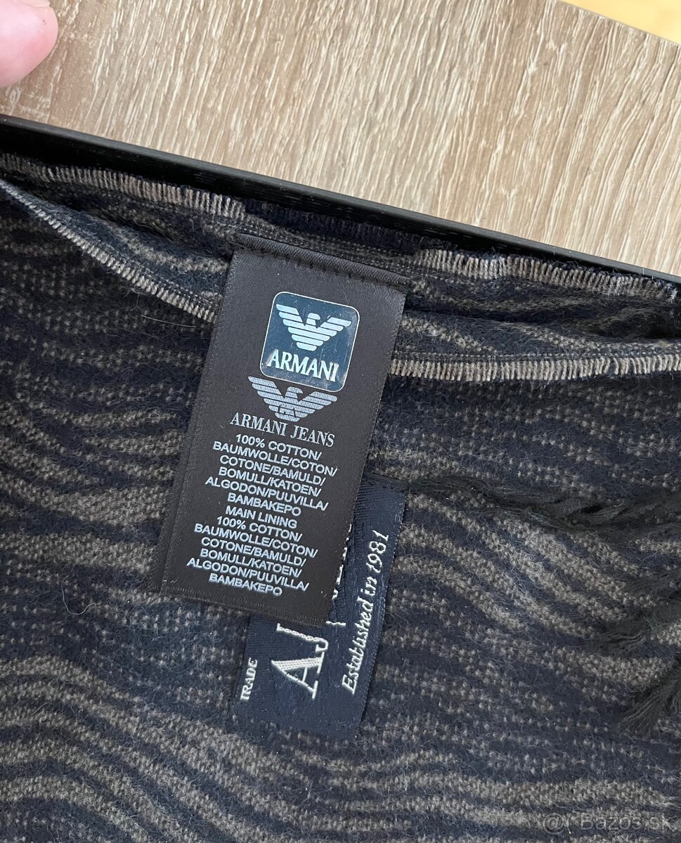 ARMANI Jeans šál Nový - 4
