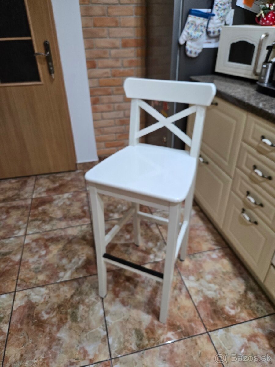 4ks barová stolička IKEA ROSENTORP - 4