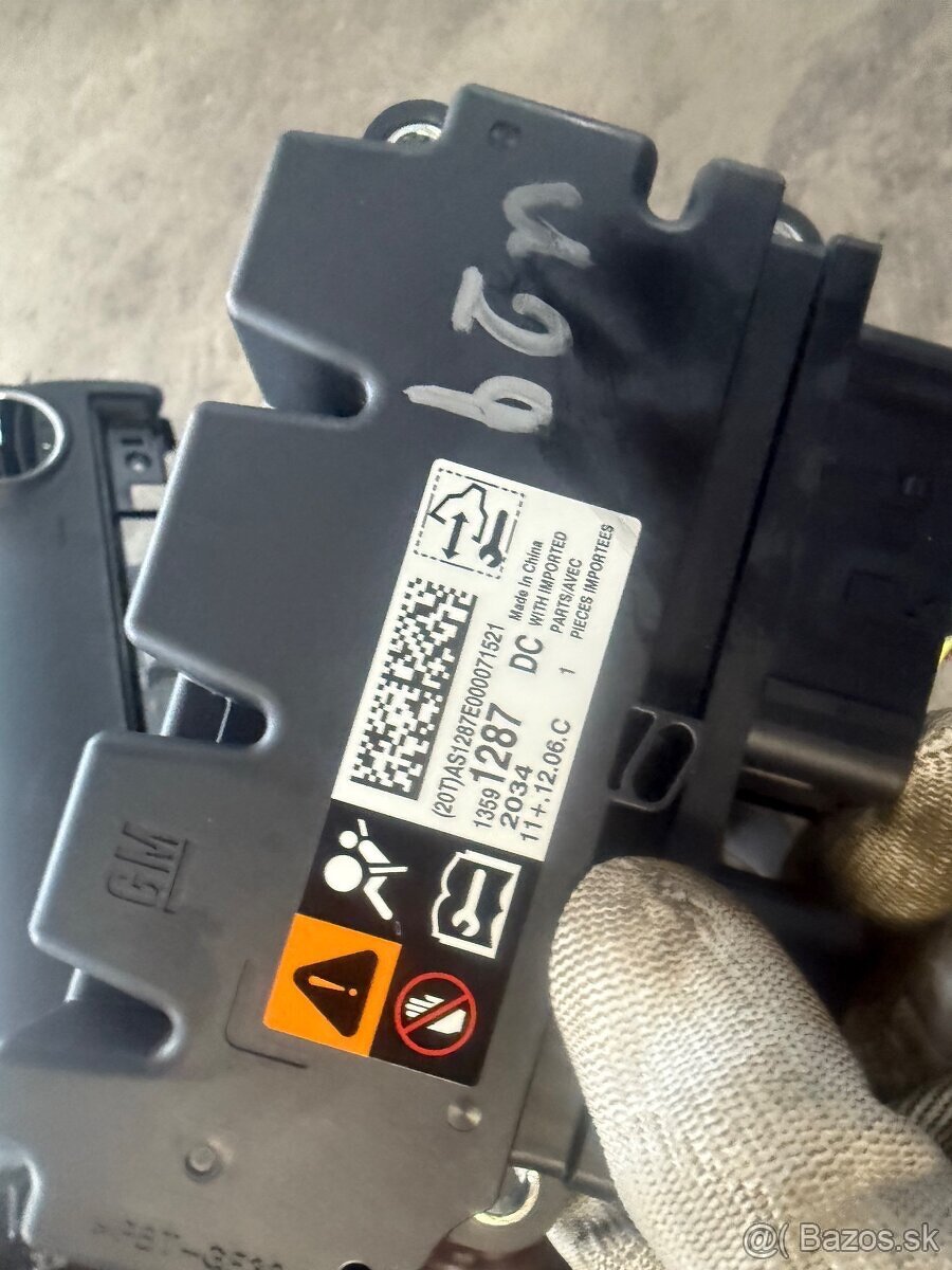 Palubovka airbag sada Opel Antara 2013 - 4