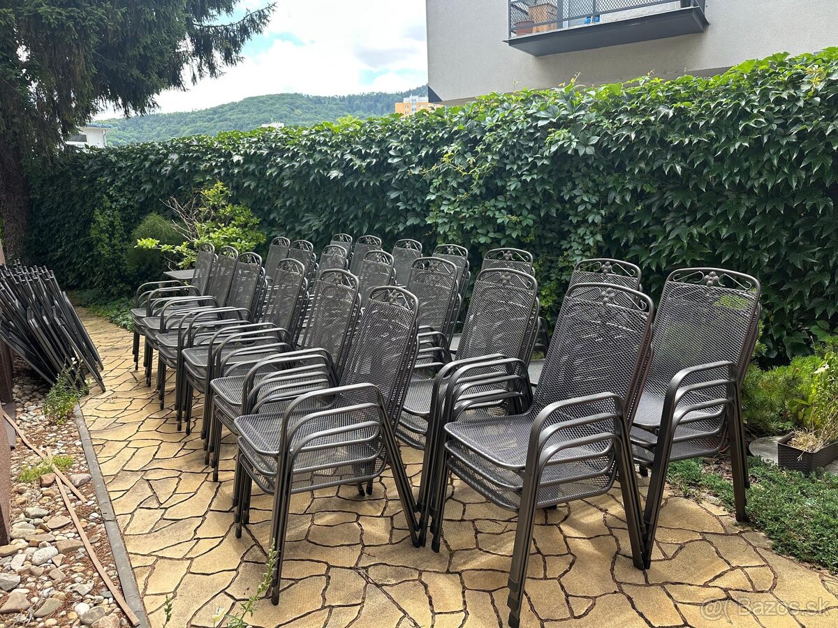 Záhradný set - stôl + stoličky - 4