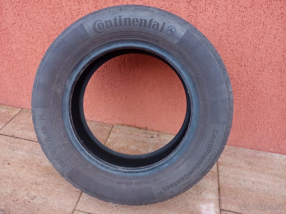 Lenté pneumatiky Continental 195/65 R15 H - 4