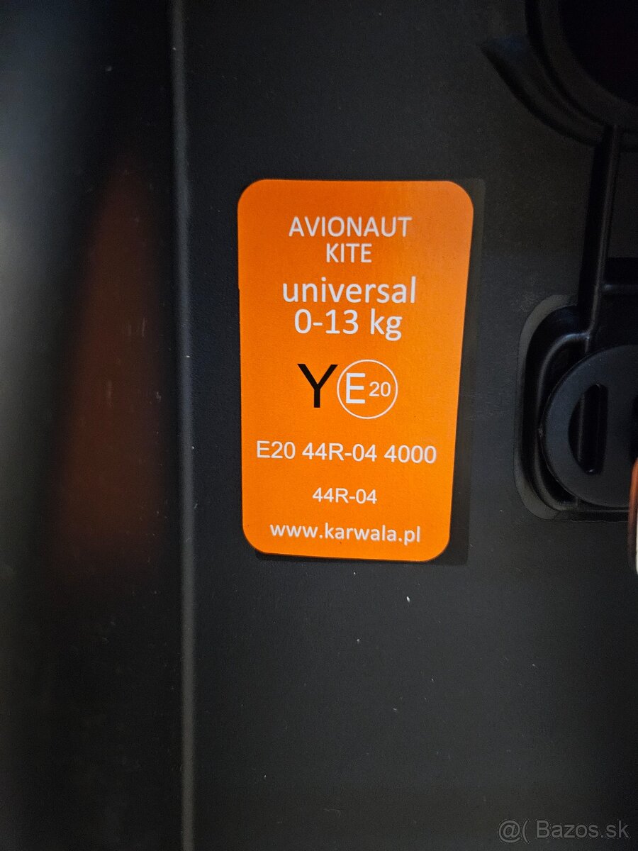 Vajíčko/Camarelo Kite/0-13kg - 4
