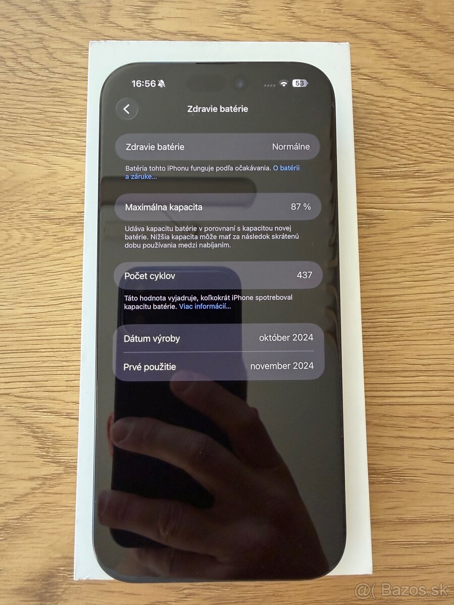 IPhone 16 Pro Max 256gb Čierny Titan - 4