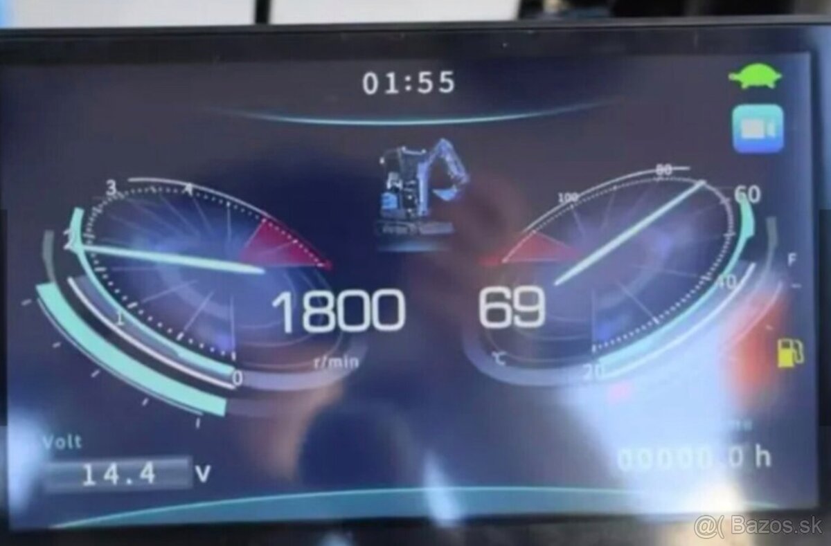 Minibagr minirypadlo rypadlo RIPPA R18 Motor Kubota - 4