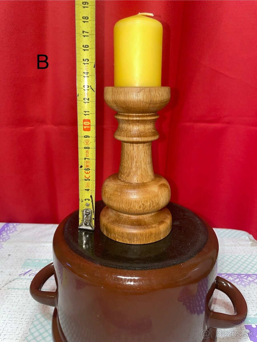 Drevené svietniky - 4