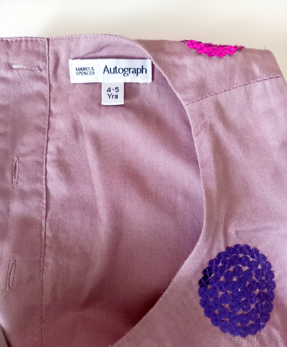 Krásne Marks & Spencer šaty, veľ. 5 rokov - 4