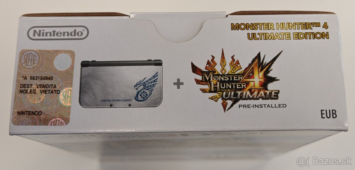New Nintendo 3DS XL MONSTER HUNTER 4 ULTIMATE EDITION - nové - 4