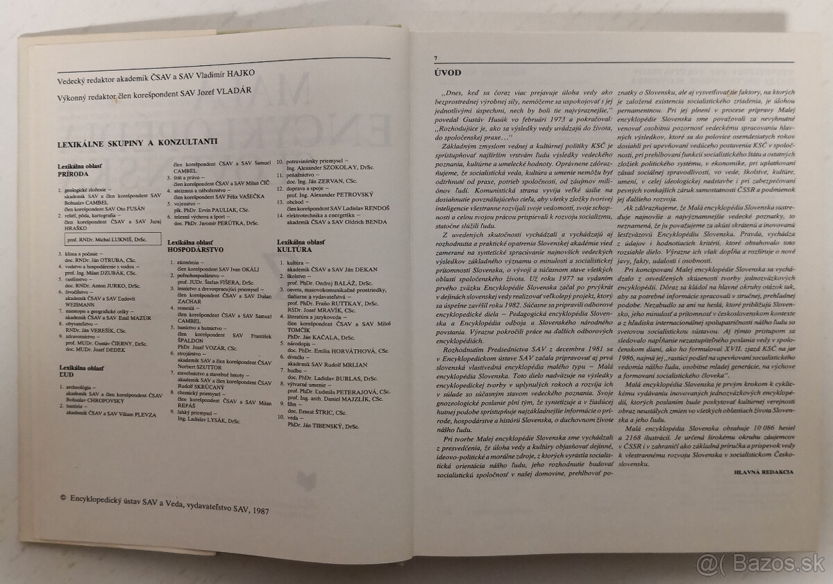 MALÁ ENCYKLOPÉDIA SLOVENSKA - 4