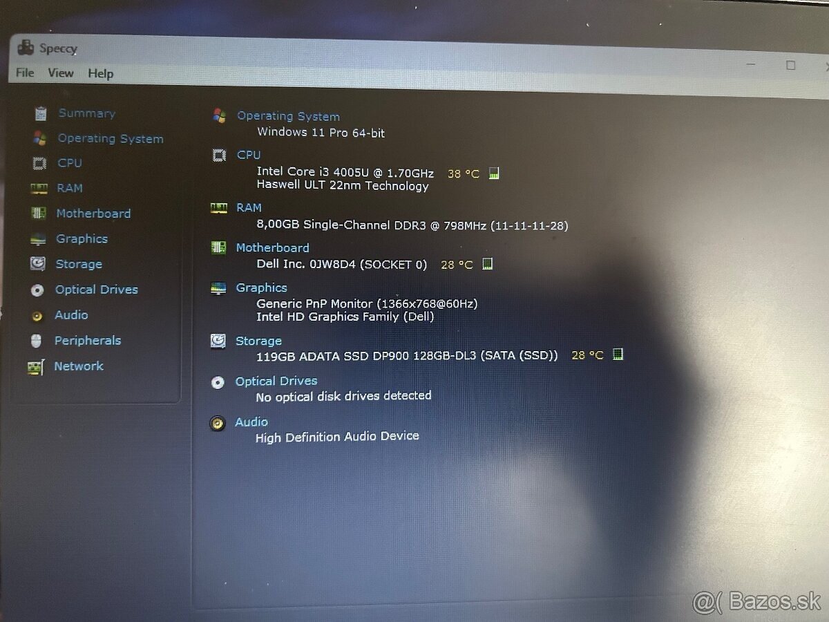 Ultrabook Dell Vostro 5480 s i3,8gb,128gb ssd,14"lcd - 4