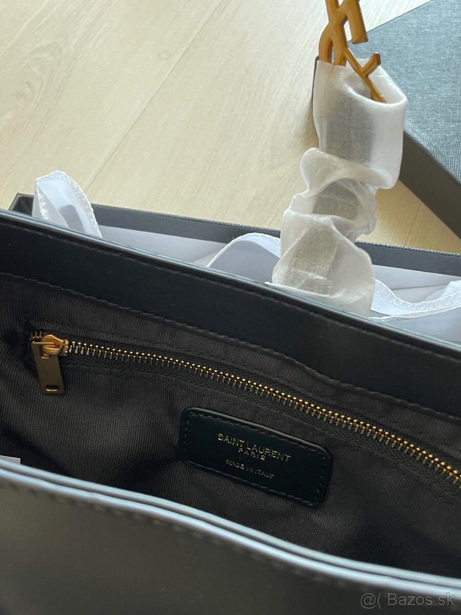 YSL dámska čierna kabelka - 4