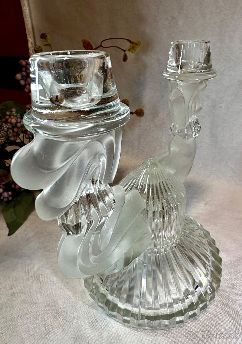 Dvojitý svietnik ART Deco Libochovice - 4