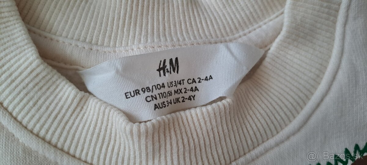 Mikiny pre chlapcov (bez zapínania),veľ.110, 110/104, 104/98 - 4