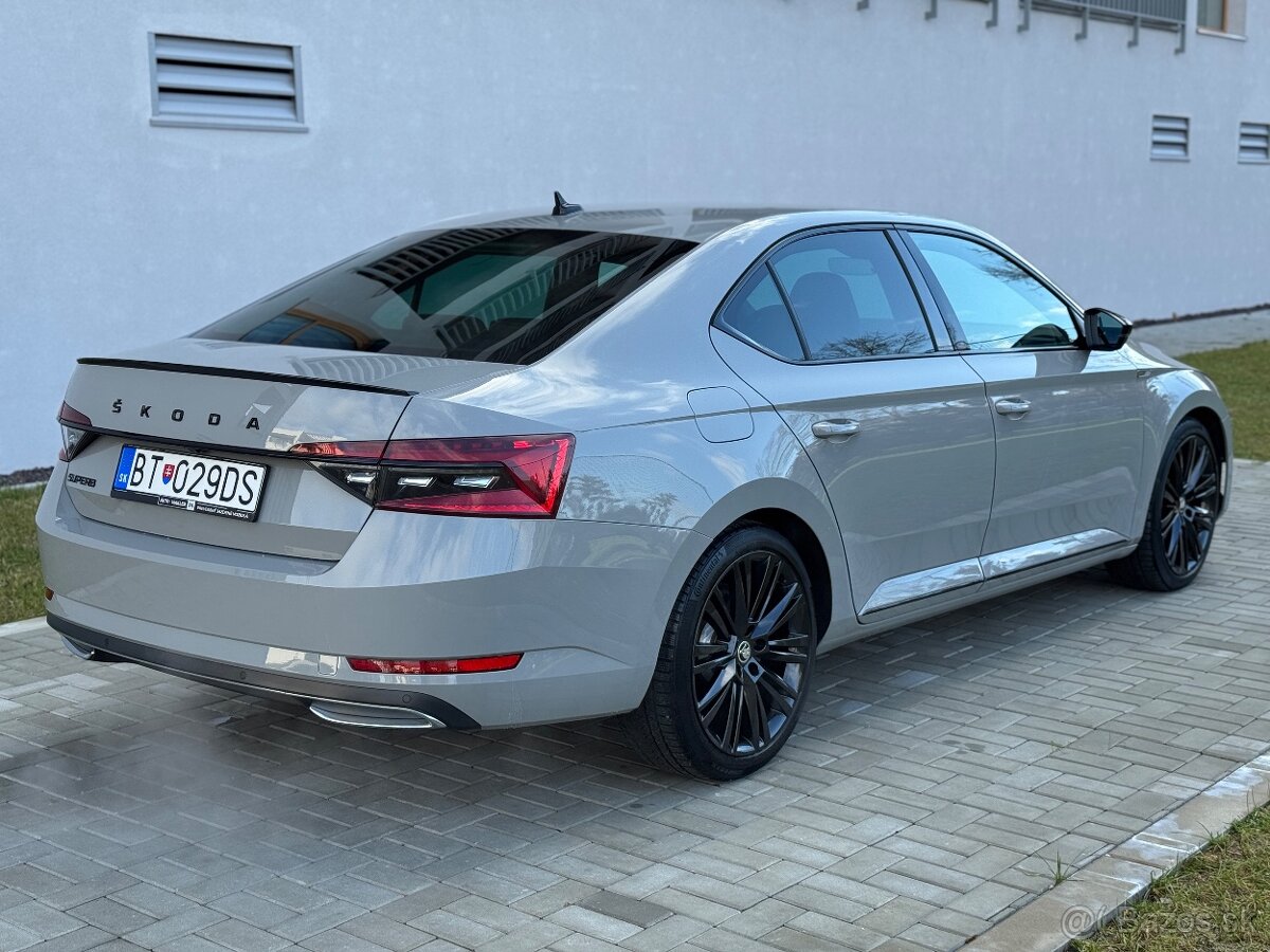 Škoda Superb Sportline DSG, DPH, v záruke, bezplatný servis - 4