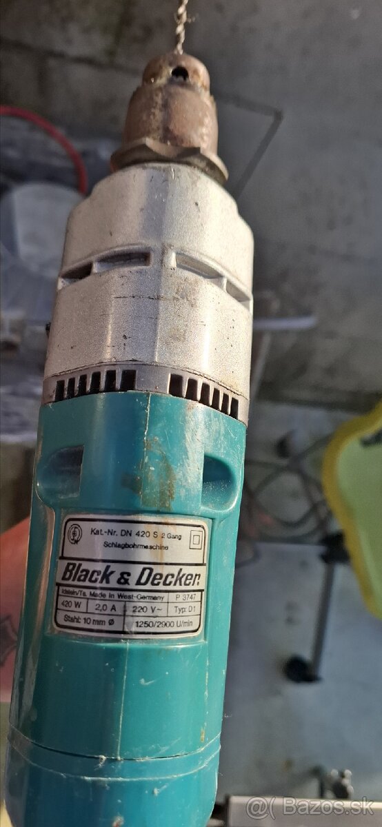 Stara vŕtačka black a decker - 4