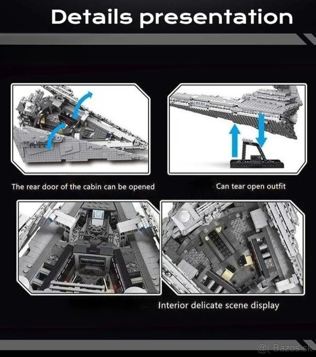 Lego star wars destroyer 50cm - 4