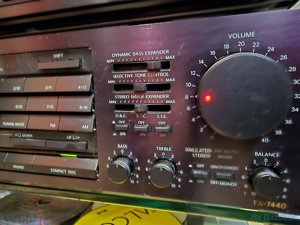 ONKYO zostava TX-7440 +TA-2440 receiver +deck - 4