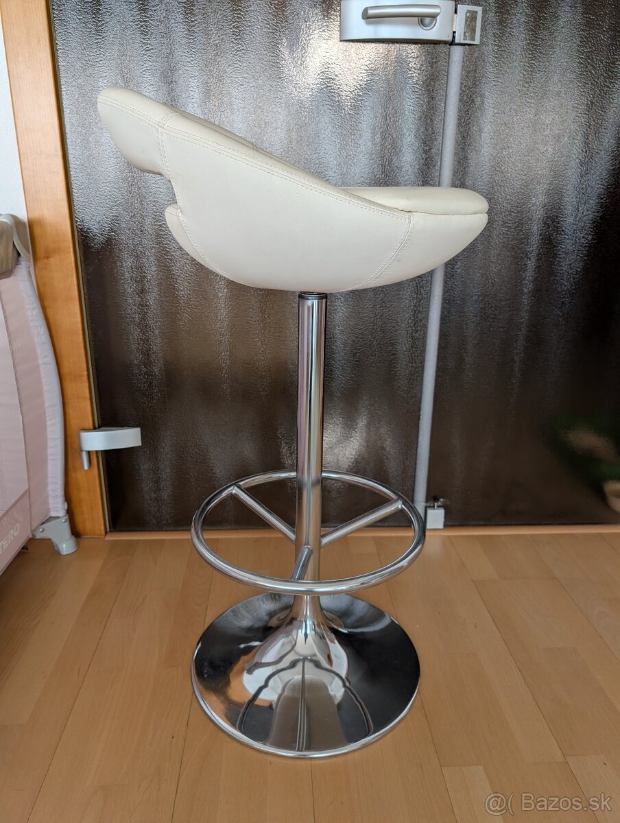 Kožené barové stoličky - 4